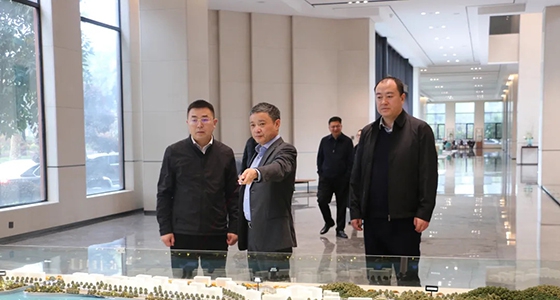 丽水市政府副秘书长王永国一行调研888集团集团